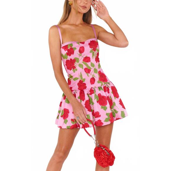 SHOW ME YOUR MUMU Dresses & Skirts - NEW SHOW ME YOUR MUMU tiffany skort dress in heart throb floral